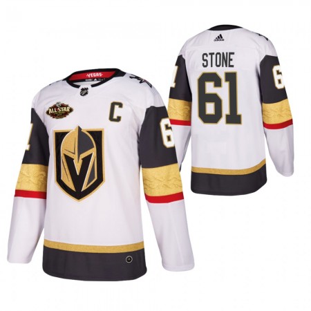 Vegas Golden Knights Mark Stone 61 2022 NHL All-Star Wit Authentic Shirt - Mannen